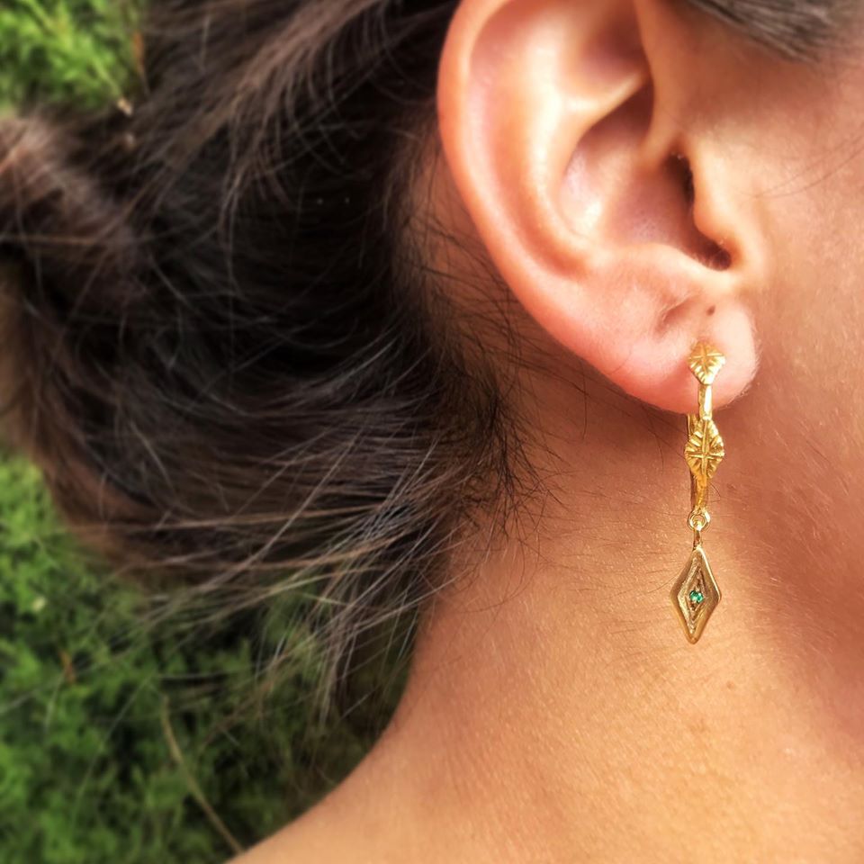 GOLDEN NAPLES EARRINGS