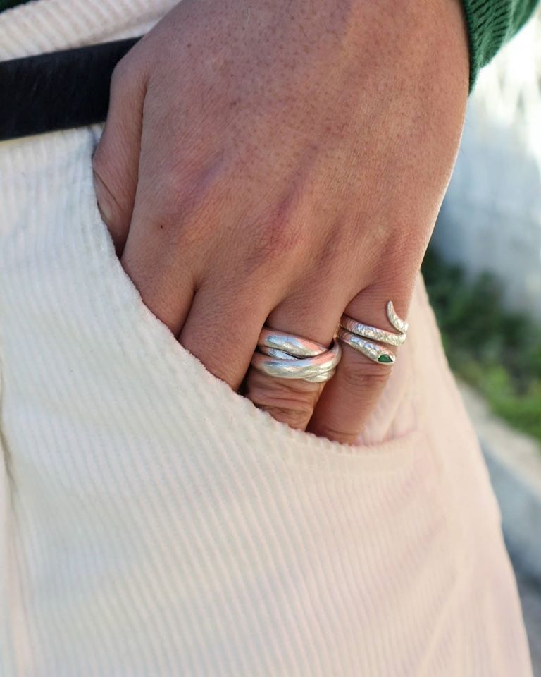 SILVER DAASANACH II RING