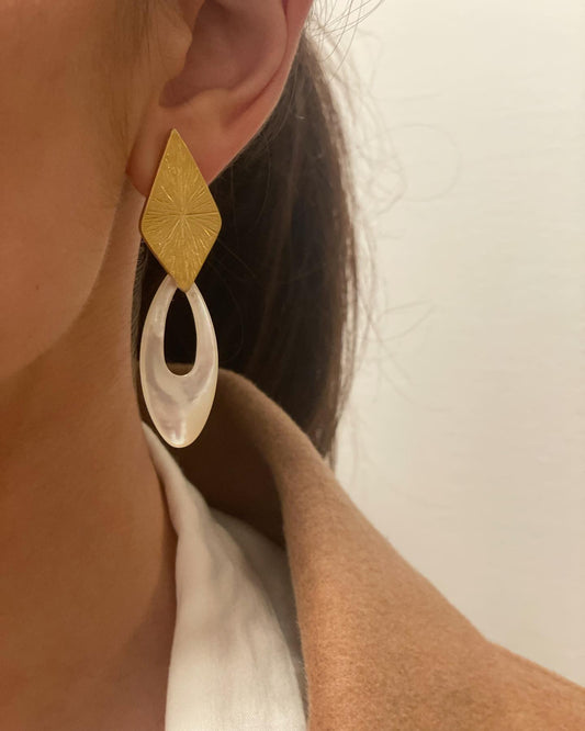 GOLDEN LÉON EARRINGS