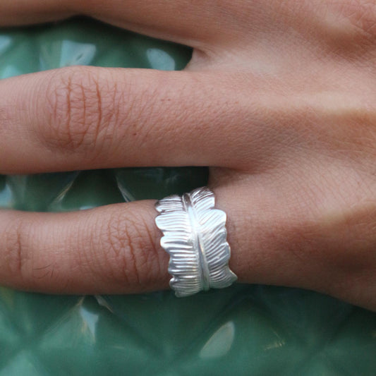 SILVER POSITANO RING