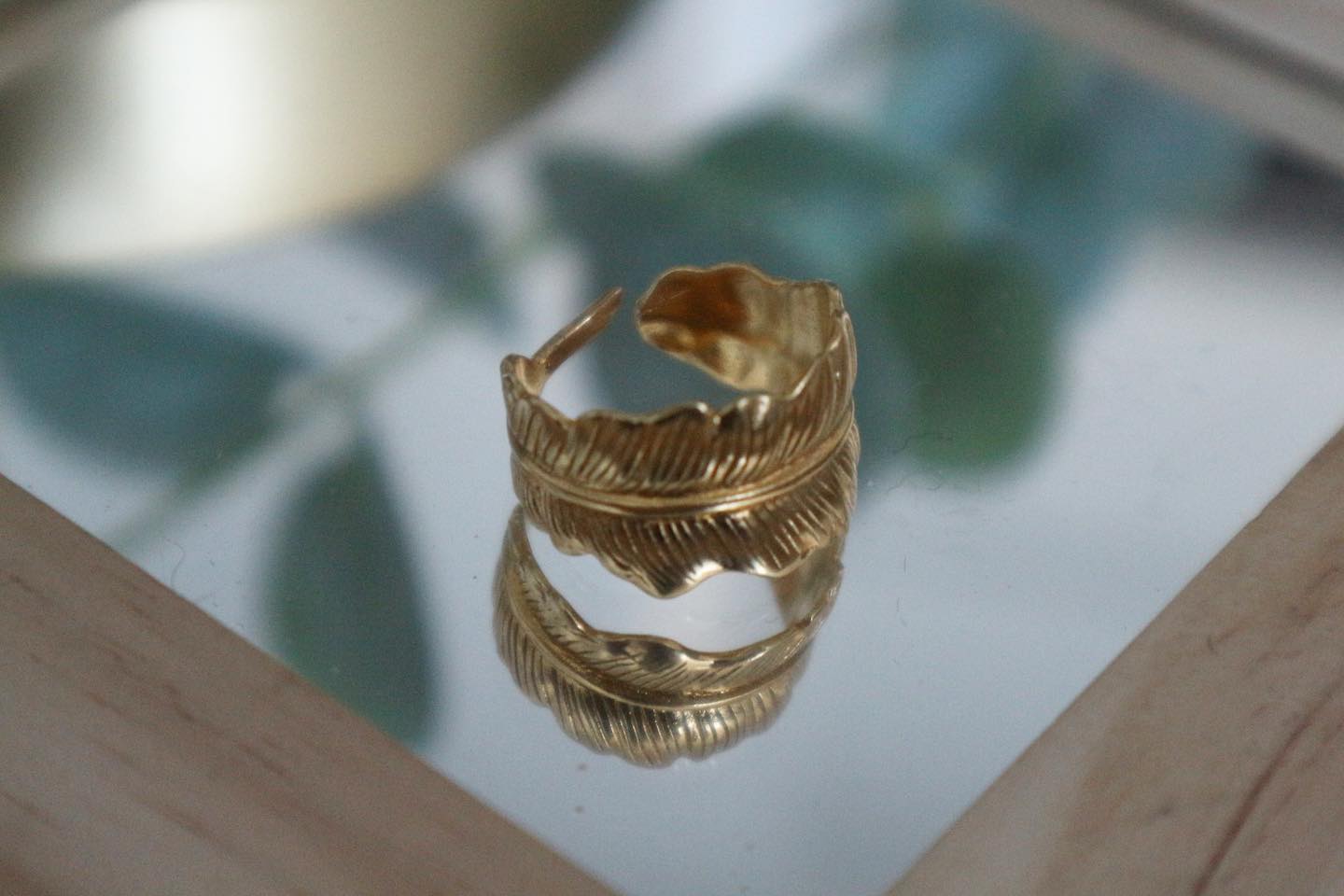 GOLDEN POSITANO RING